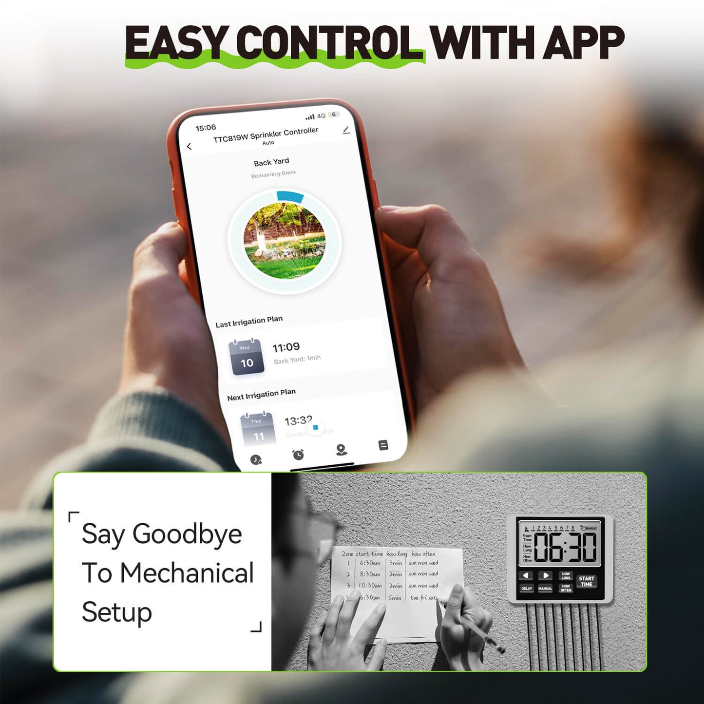 RainPoint 8 Zone Smart Sprinkler Controller