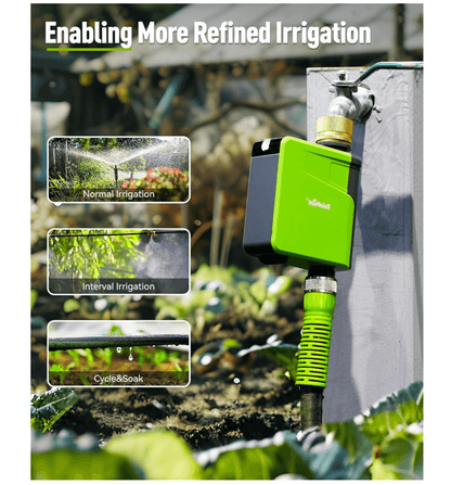 RainPoint Brass Inlet Smart Sprinkler Timer for Watering
