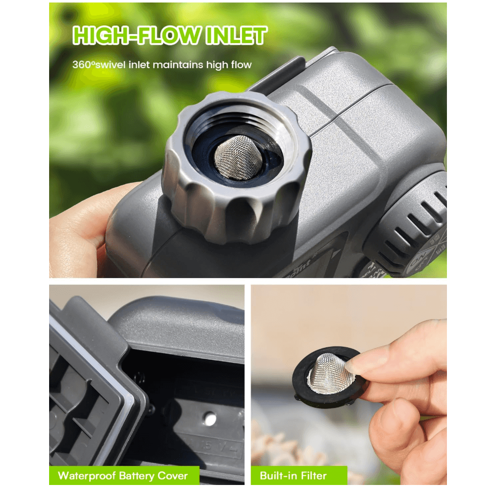 RAINPOINT Cycle & Soak Water Timer for Garden Hose
